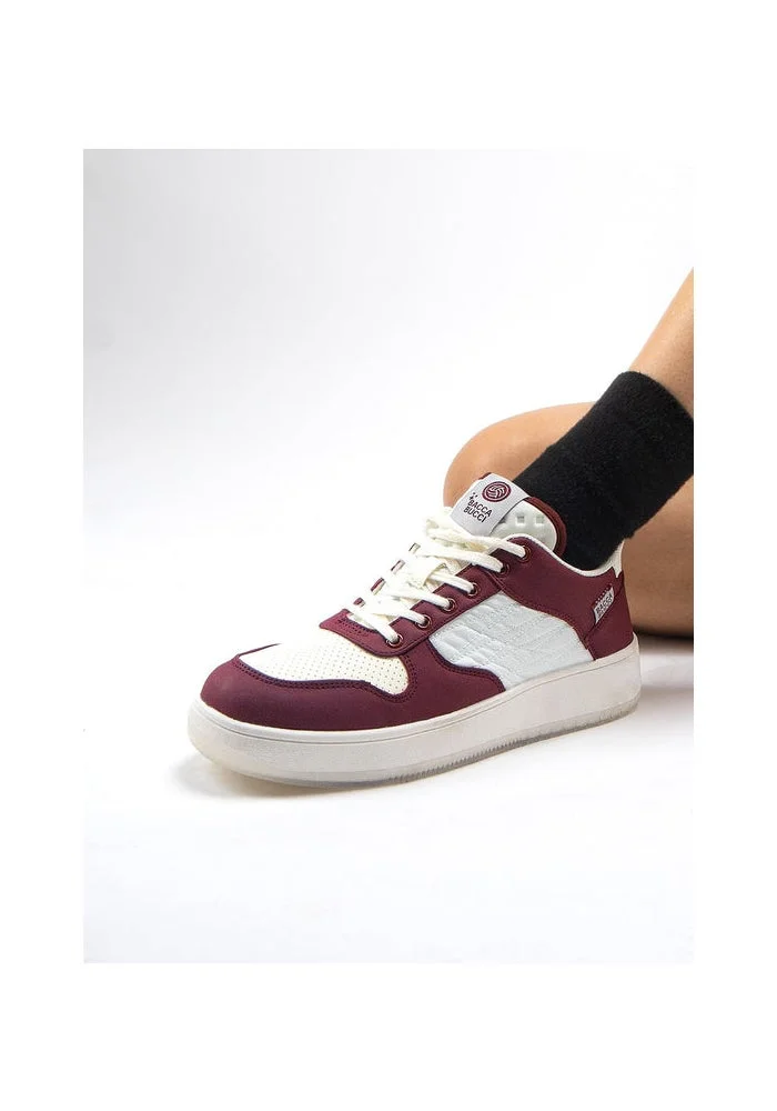 Bacca Bucci Cosmic Wine Cosmic Dream Sneakers 3D tongue, transparent sole, and galaxy-grade comfort for every step for Women | Best Price UAE